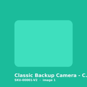 Classic Backup Camera