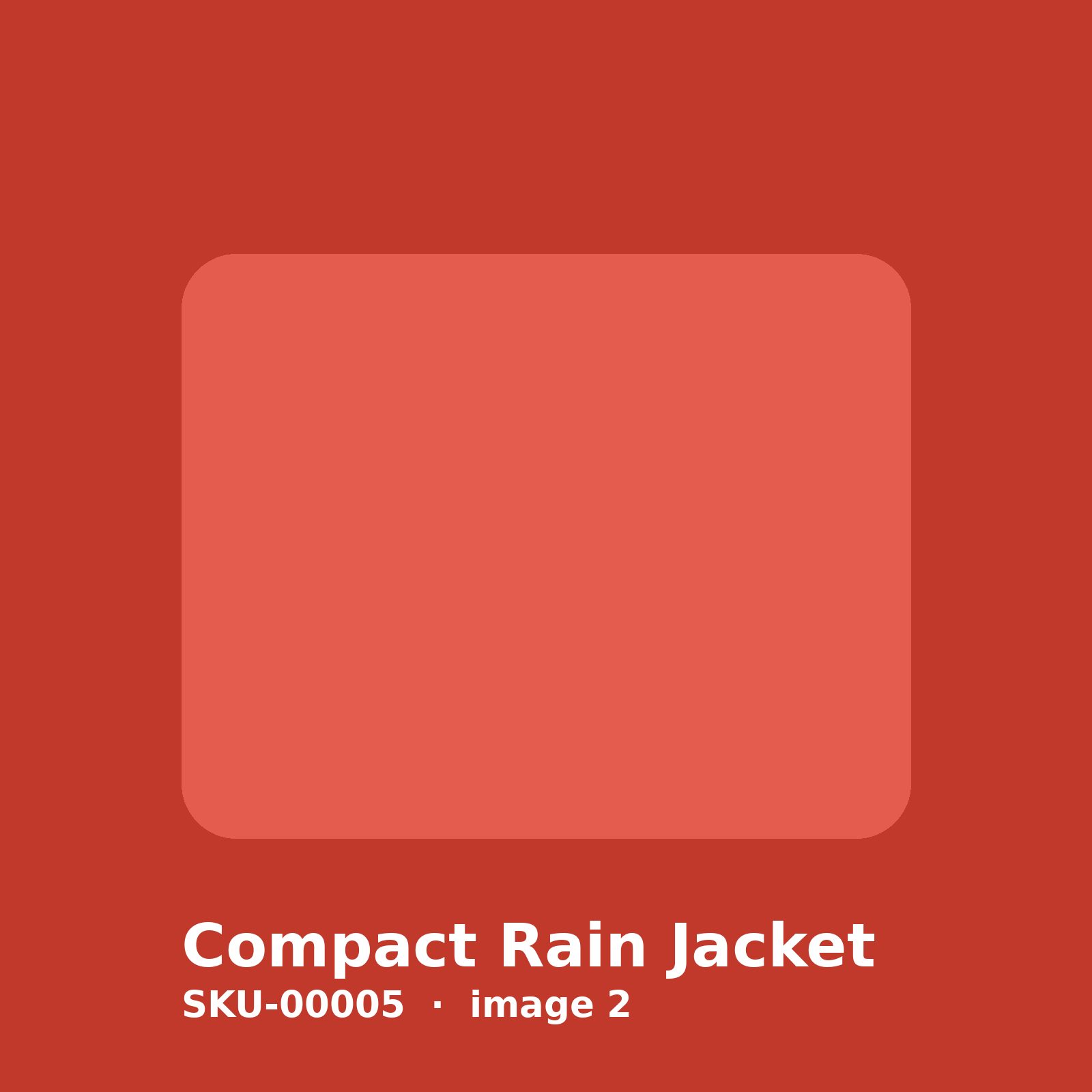 SKU-00005-2.jpg Compact Rain Jacket - Image 2