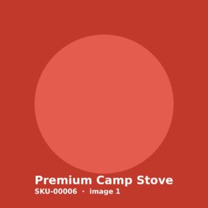 Premium Camp Stove