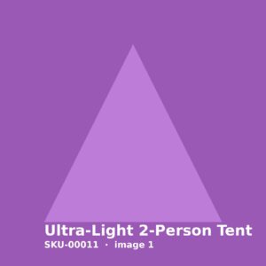 Ultra-Light 2-Person Tent
