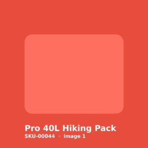 Pro 40L Hiking Pack