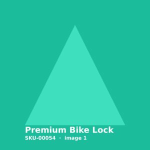 Premium Bike Lock