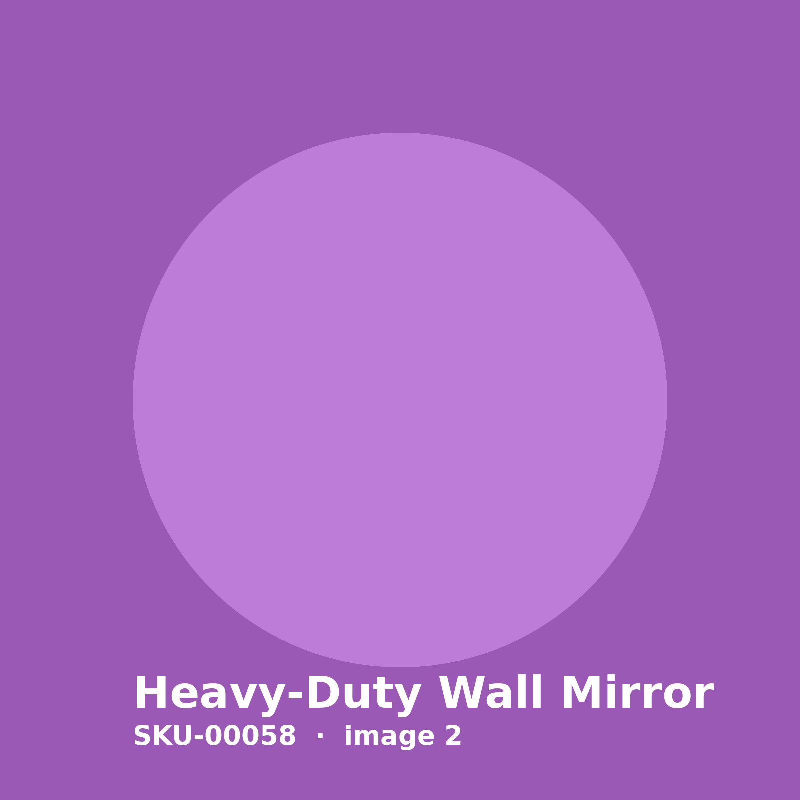 SKU-00058-2.jpg Heavy-Duty Wall Mirror - Image 2