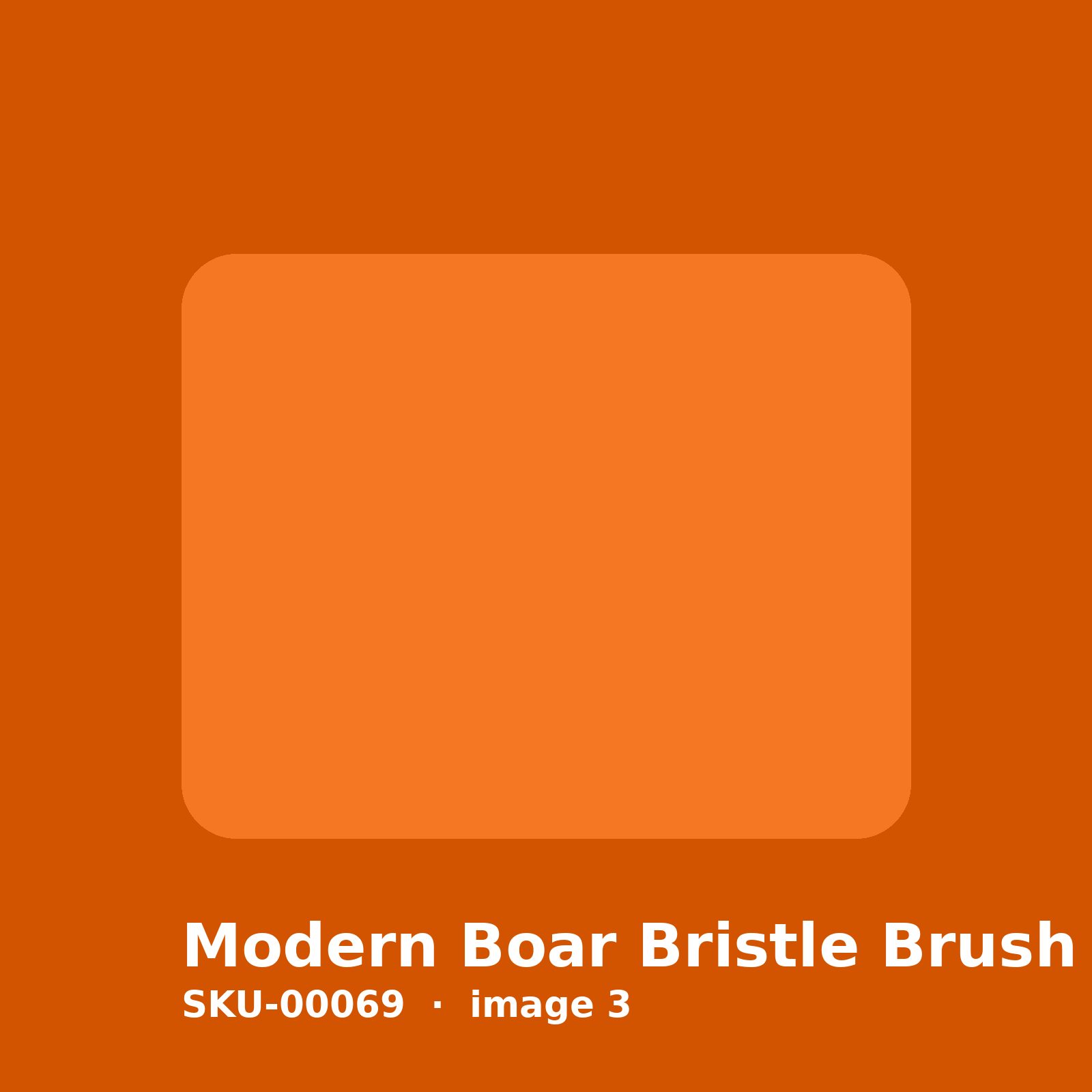 SKU-00069-3.jpg Modern Boar Bristle Brush - Image 3