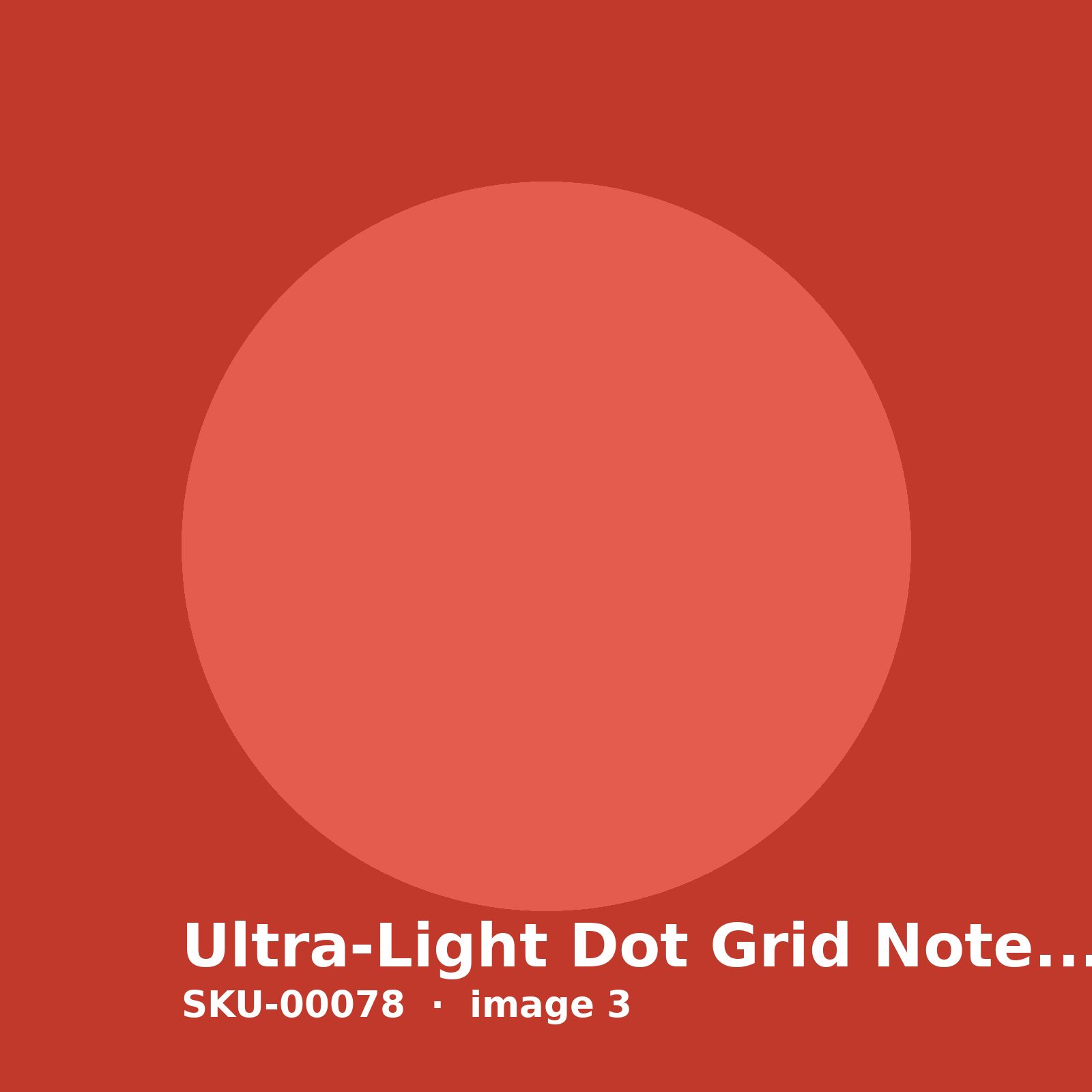 SKU-00078-3.jpg Ultra-Light Dot Grid Notebook - Image 3
