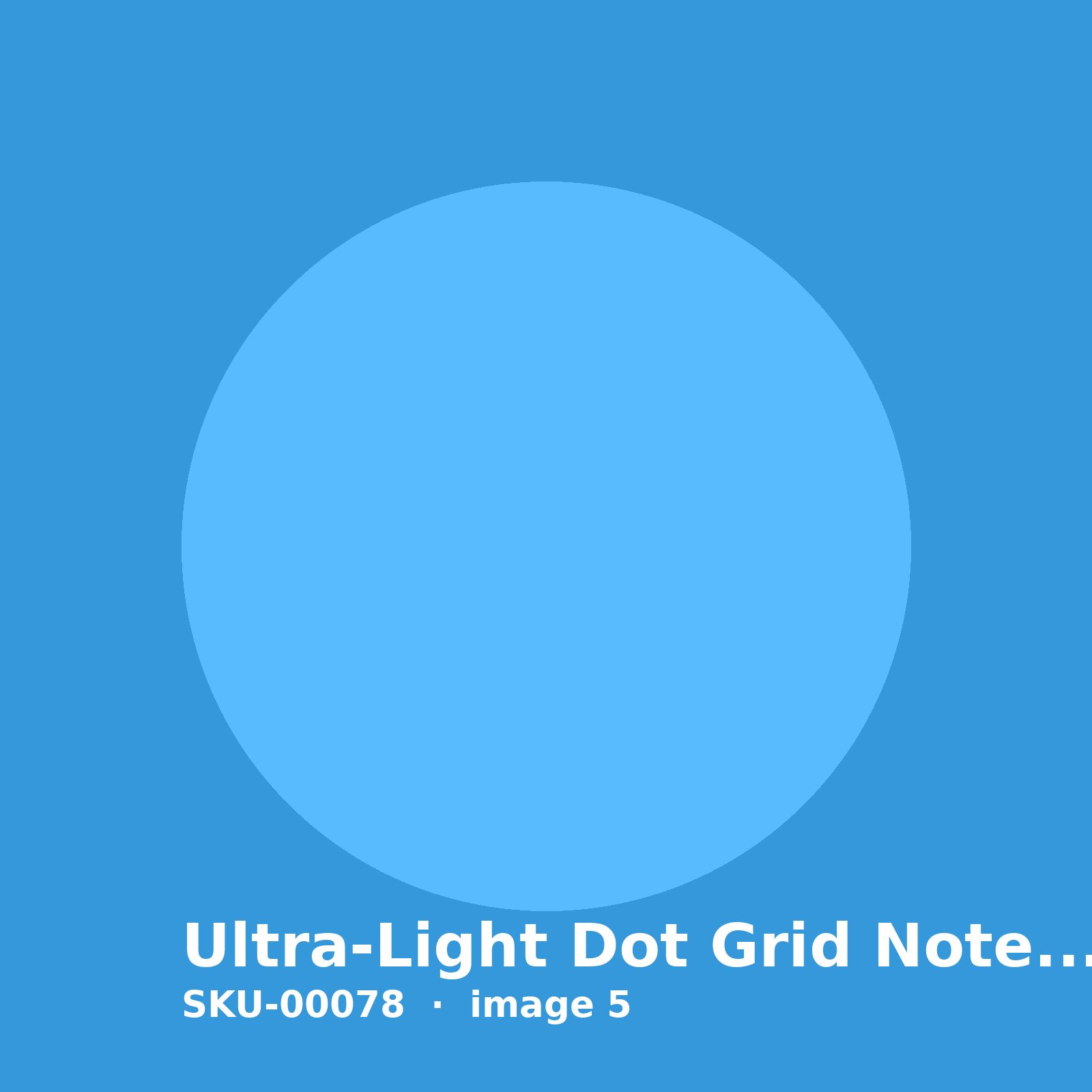 SKU-00078-5.jpg Ultra-Light Dot Grid Notebook - Image 5